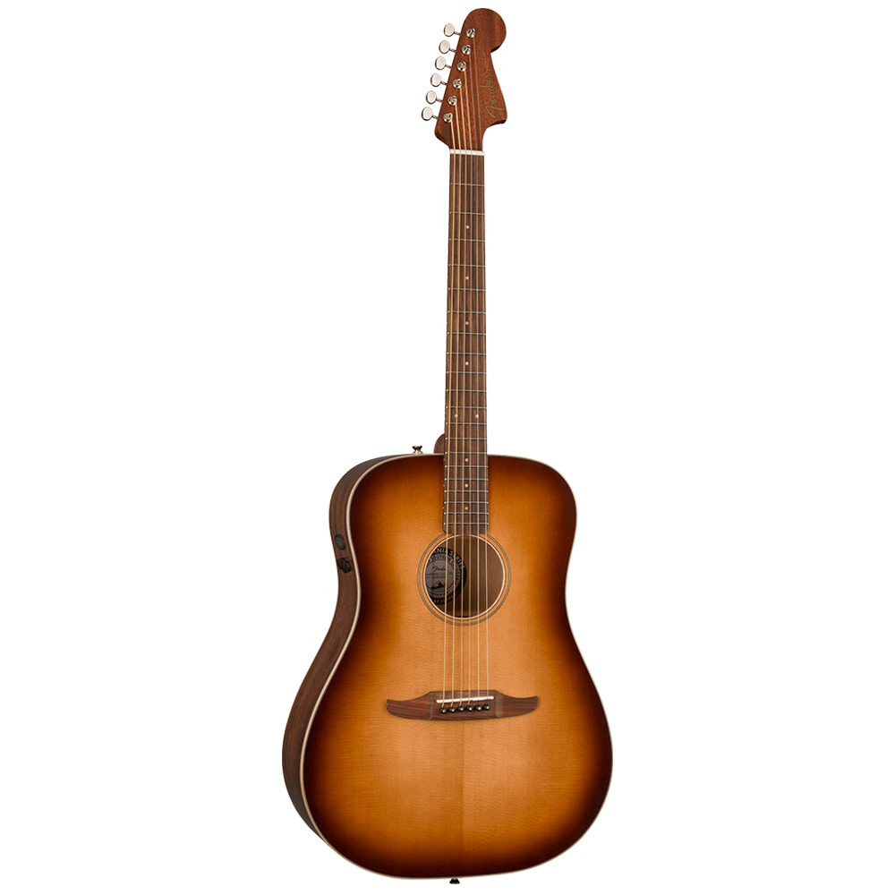 0970913137 GUIT. ELECTROACUST. REDONDO CLASSIC AGED COGNAC BURST BLACK C/ ESTUCHE FENDER